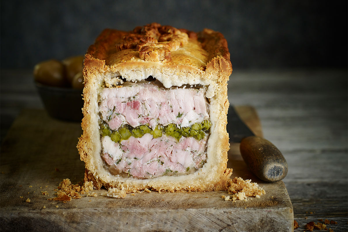 Chicken, Ham Hock & Asparagus Pie Feast Your Eyes